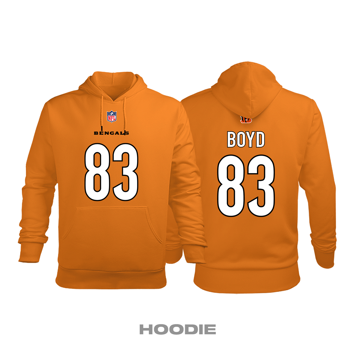 Cincinnati Bengals: Alternate Edition 2020/2021 Kapüşonlu Hoodie S