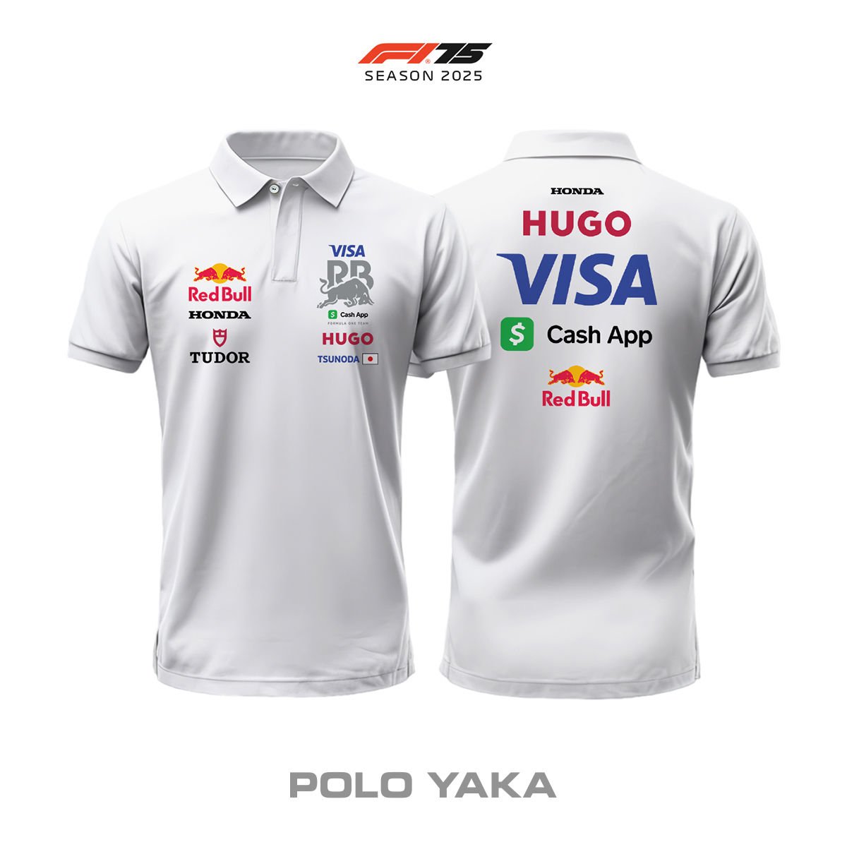 Visa Cash App RB - VCARB 02 Edition 2025 Polo Yaka