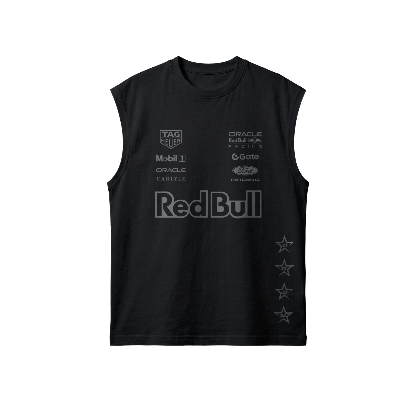 Red Bull Racing: #DutchGP Livery - Blackout Edition 2K27 Kesik Kol Tişört