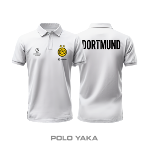 Dortmund: Club Culture Series - White Edition Polo Yaka