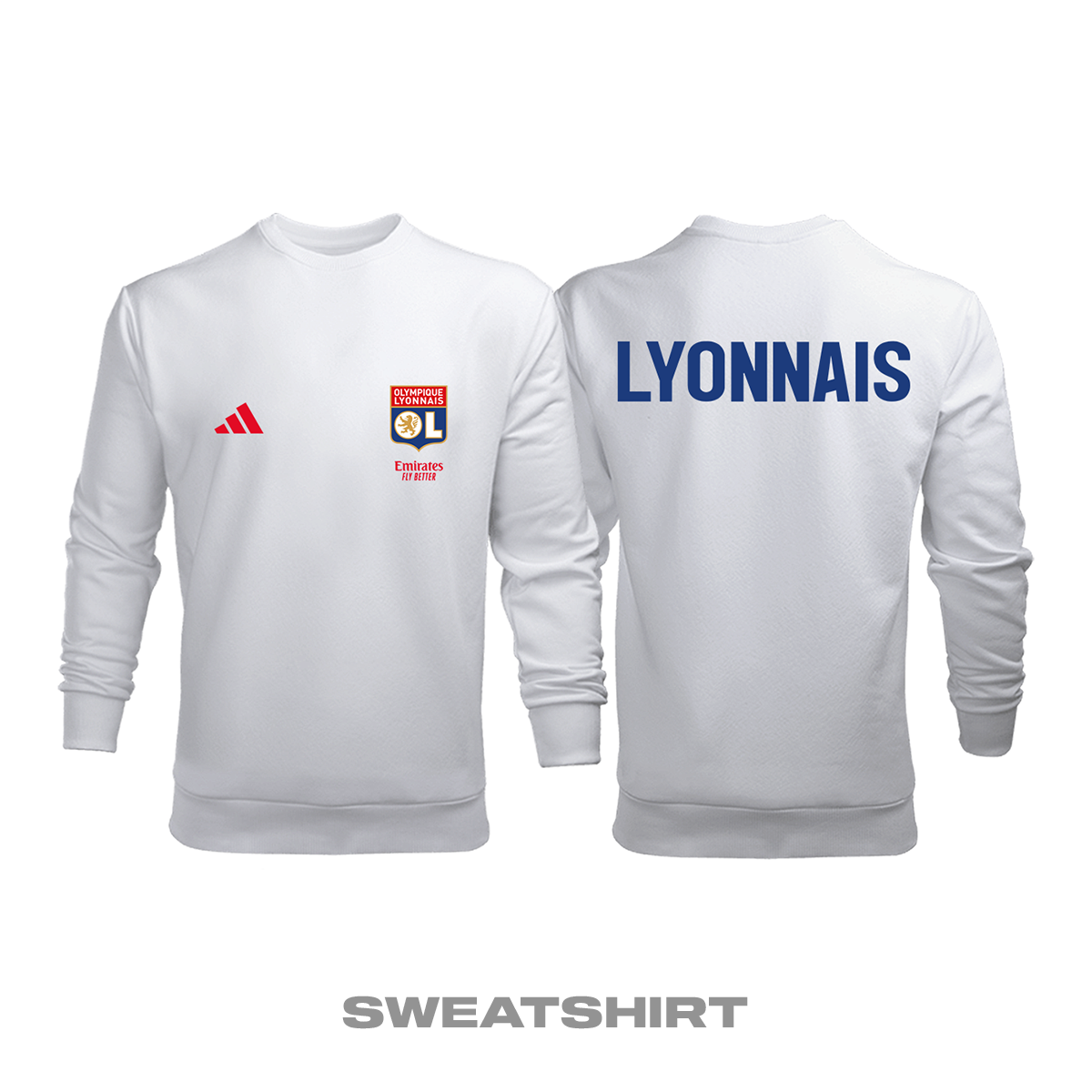 Lyonnais: Club Culture Series - White Edition Sweatshirt