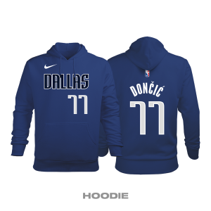 Dallas Mavericks: Icon Edition 2017/2018 Kapüşonlu Hoodie XL