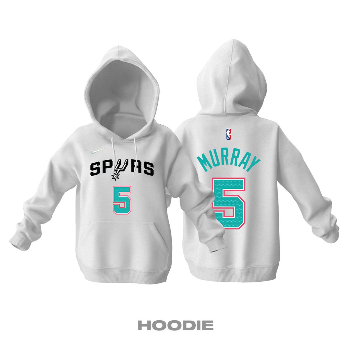 San Antonio Spurs: City Edition 2021/2022 Kapüşonlu Hoodie