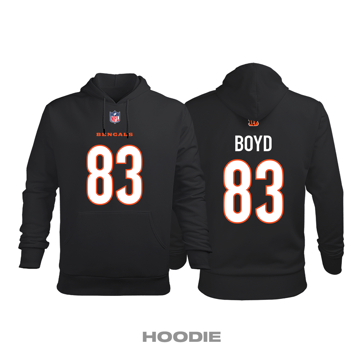Cincinnati Bengals: Home Edition 2020/2021 Kapüşonlu Hoodie S