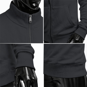 Petronas F1 Team: W17 Merch Edition - Black 2026 Fermuarlı Ceket