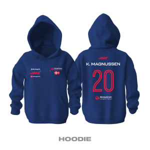 Haas F1 Team: Navy Crew Edition 2023 Kapüşonlu Hoodie