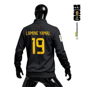Spain: Black Edition - FIFA World Cup™ 2026 Fermuarlı Ceket