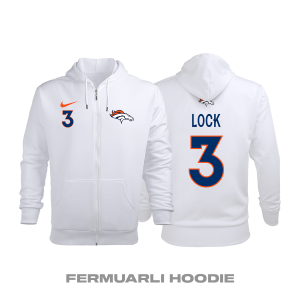 Denver Broncos: Road Edition 2020/2021 Fermuarlı Kapüşonlu Hoodie