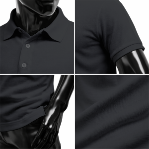 Petronas F1 Team: W17 Merch Edition - Black 2026 Polo Yaka