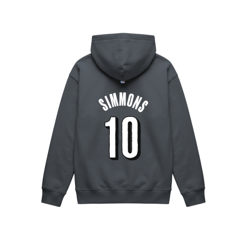 Brooklyn Nets: City Edition 2K25 Fermuarlı Kapüşonlu Hoodie