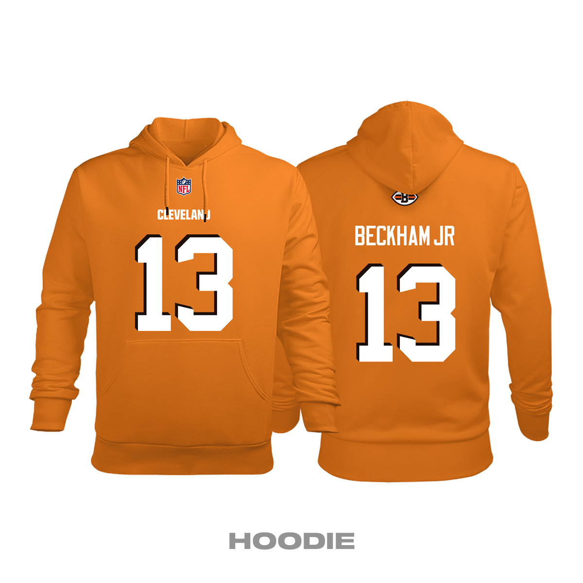 Cleveland Browns: Orange Edition 2020/2021 Kapüşonlu Hoodie XL