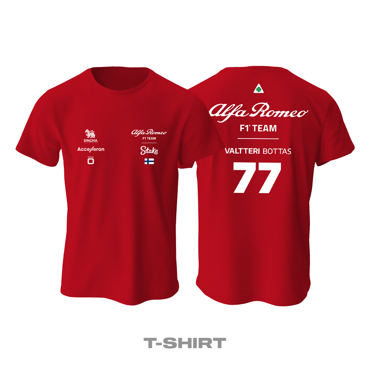 Alfa Romeo Racing: Red Crew Edition 2023 Tişört