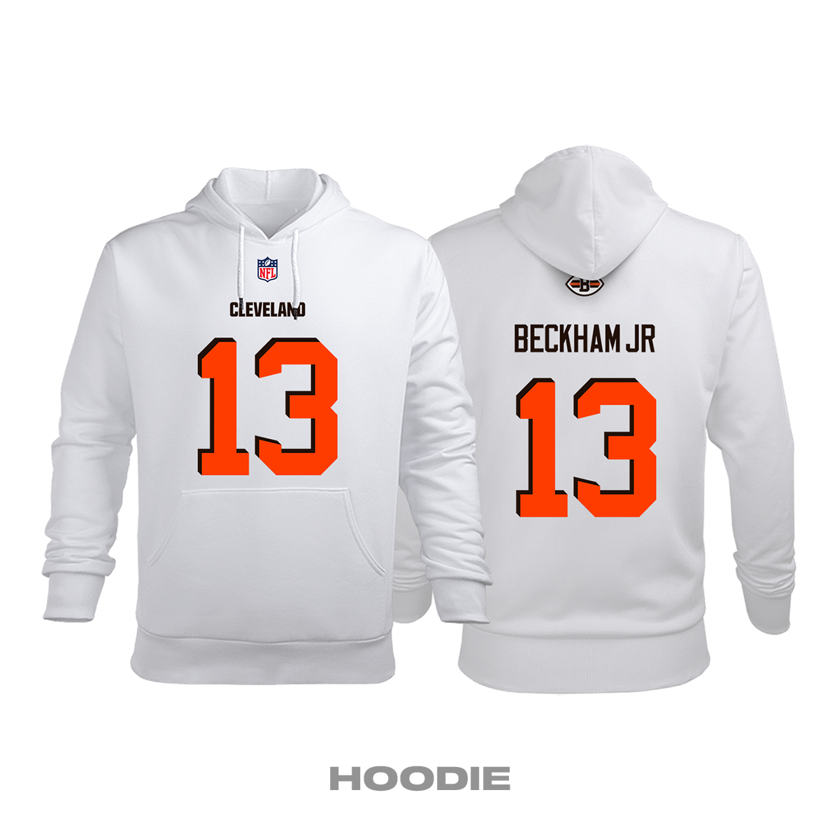 Cleveland Browns: Road Edition 2020/2021 Kapüşonlu Hoodie 2XL