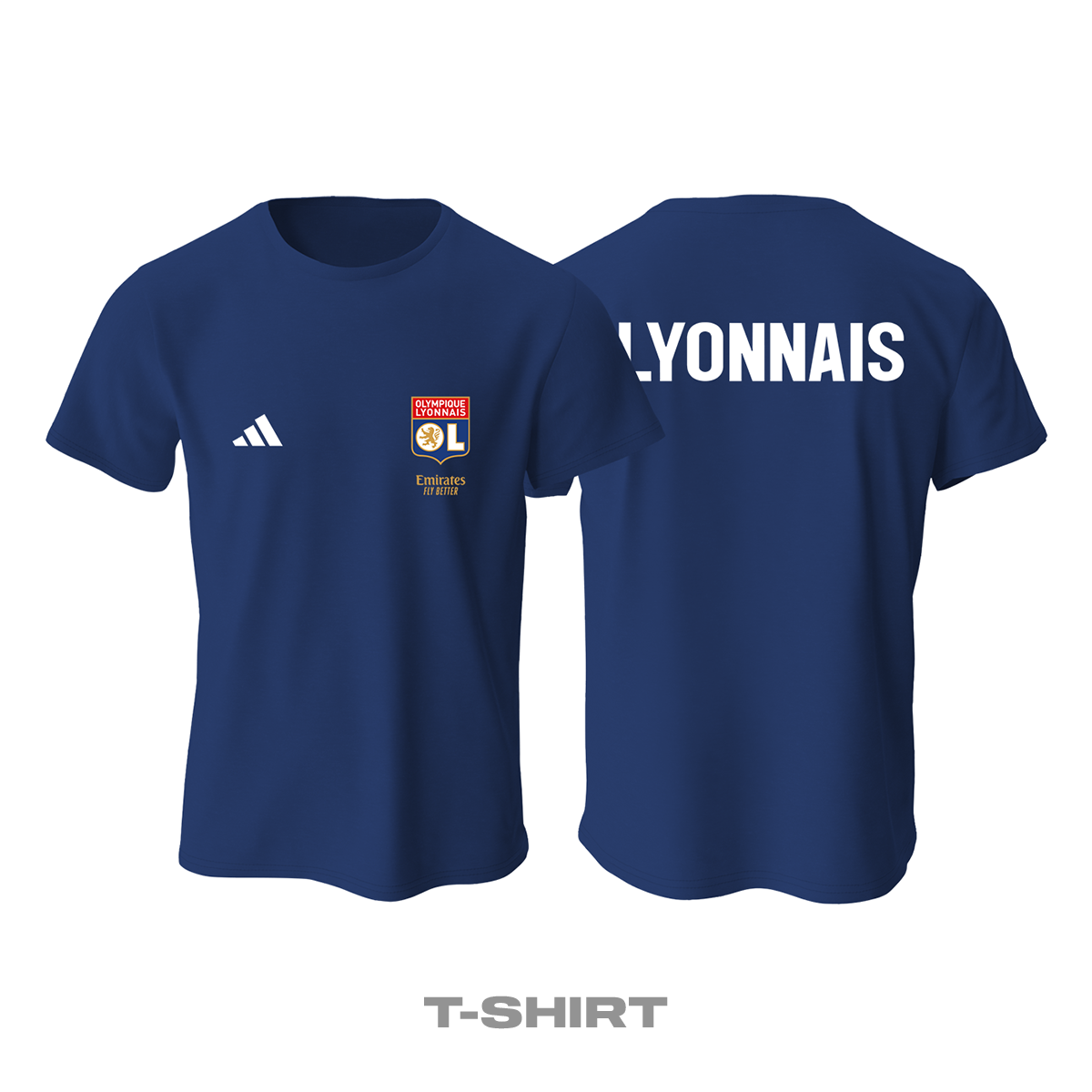 Lyonnais: Club Culture Series - Navy Edition Tişört