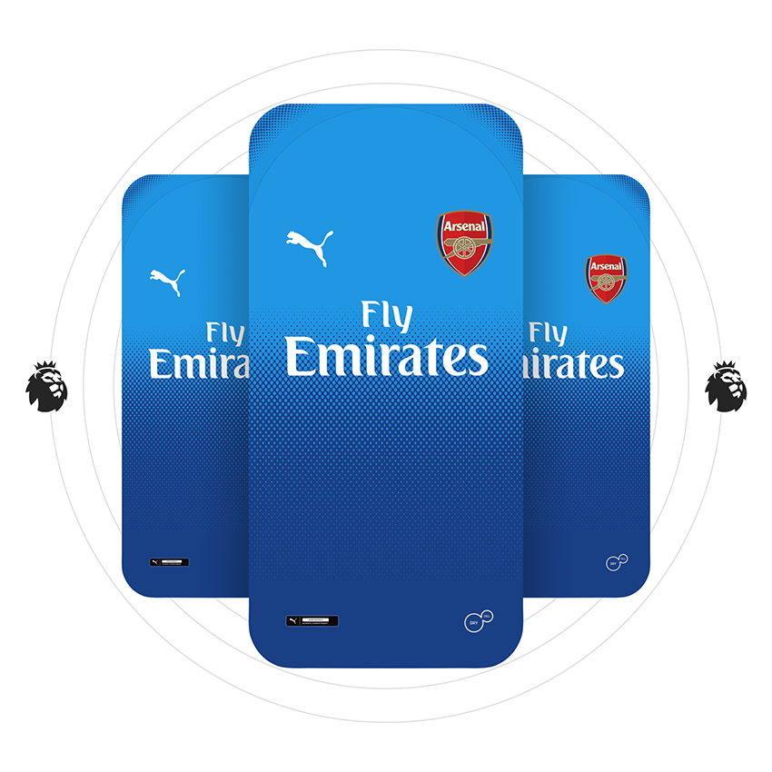 Arsenal: Deplasman 17/18 Telefon Kılıfı