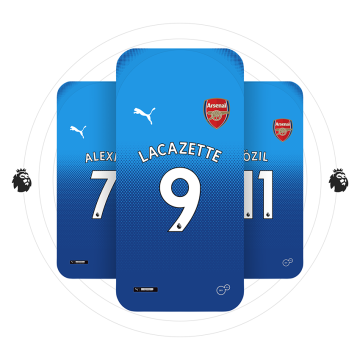 Arsenal: Deplasman 17/18 Telefon Kılıfı