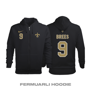 New Orleans Saints: Home Edition 2020/2021 Fermuarlı Kapüşonlu Hoodie