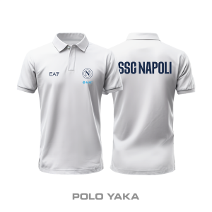 Napoli: Club Culture Series - White Edition Polo Yaka