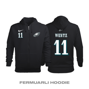 Philadelphia Eagles: Alternate Edition 2020/2021 Fermuarlı Kapüşonlu Hoodie