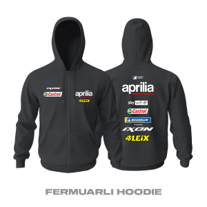 Aprilia Racing Team: Aleix Espargaro Edition Fermuarlı Kapüşonlu Hoodie XL