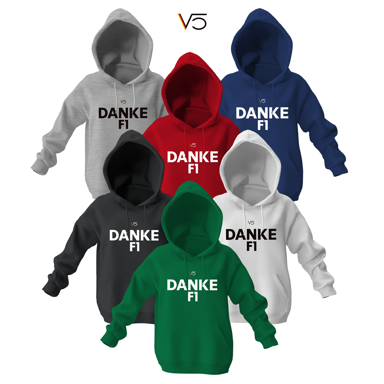 Danke F1 2022 Kapüşonlu Hoodie