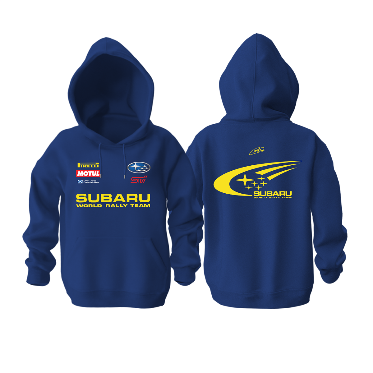 Subaru: WRC Navy Edition 2023 Kapüşonlu Hoodie