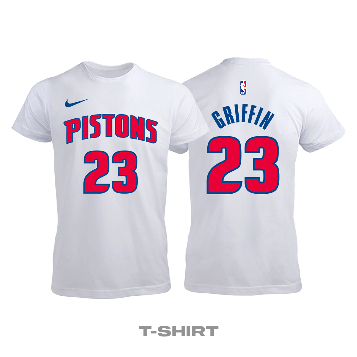 Detroit Pistons: Association Edition 2018/2019 Tişört S