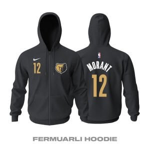 Memphis Grizzlies: City Edition 2023/2024 Fermuarlı Hoodie
