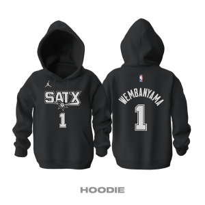 San Antonio Spurs: Statement Edition 2K23 Kapüşonlu Hoodie