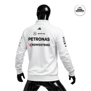 Petronas F1 Team: W17 Merch Edition - White 2026 Fermuarlı Ceket