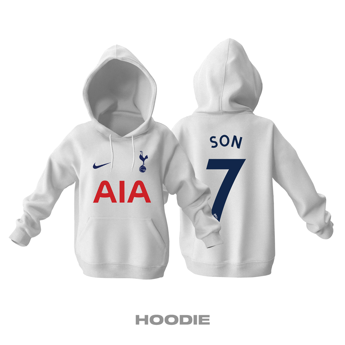 Tottenham Hotspur: Home Edition 2021/2022 Kapüşonlu Hoodie 5XL
