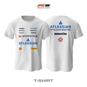 Williams F1 Team: FW47 White Edition 2025 Tişört