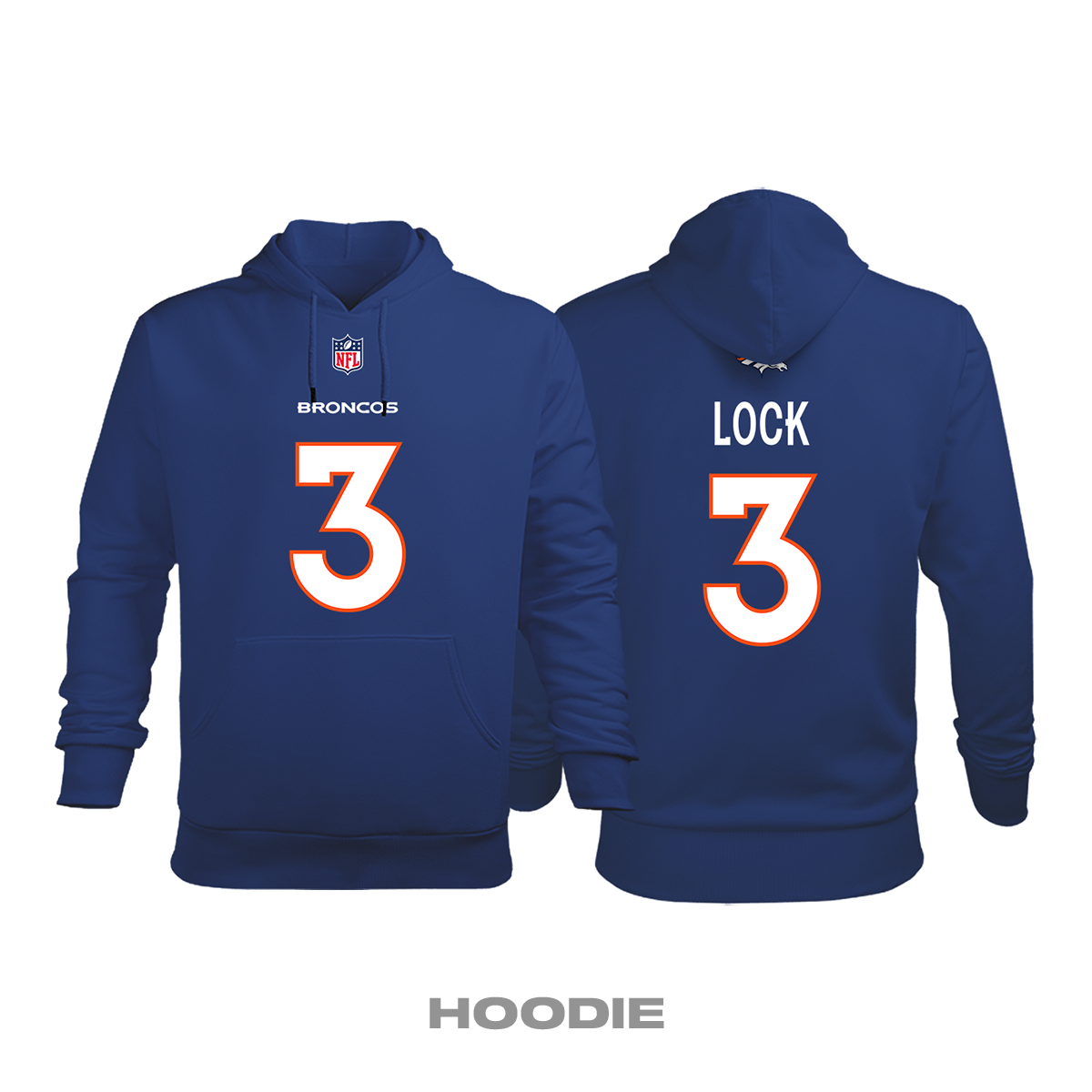 Denver Broncos: Alternate Edition 2020/2021 Kapüşonlu Hoodie M