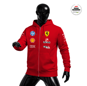 Scuderia Ferrari: SF-26 Merch Edition - Red 2026 Fermuarlı Hoodie