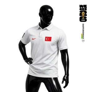 Türkiye: White Edition - FIFA World Cup™ 2026 Polo Yaka
