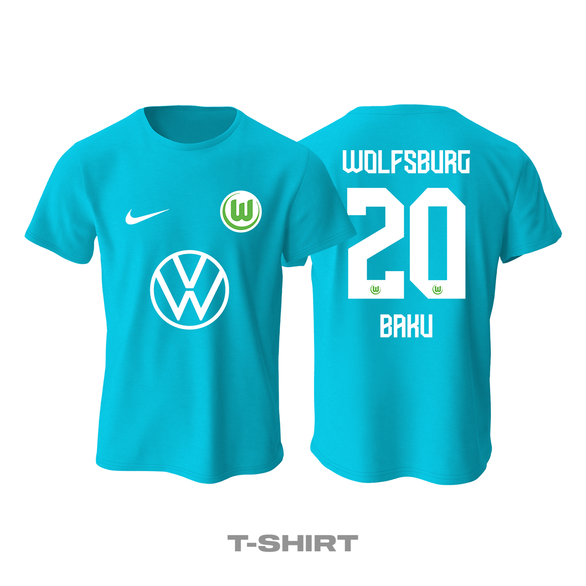 VfL Wolfsburg: Third Edition 2021/2022 Tişört 3XL