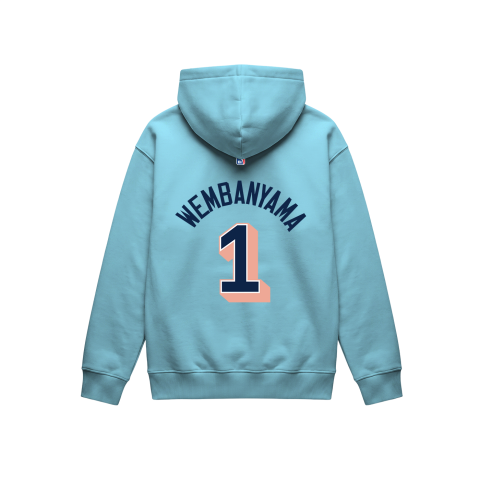 San Antonio Spurs: City Edition 2K25 Fermuarlı Kapüşonlu Hoodie