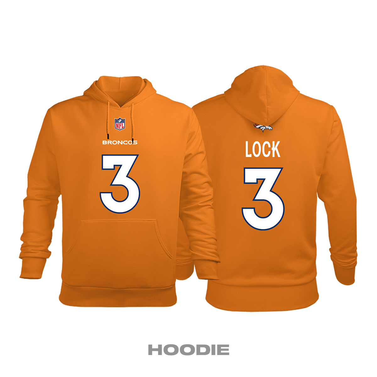 Denver Broncos: Home Edition 2020/2021 Kapüşonlu Hoodie S