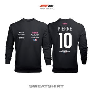 Alpine F1 Team: A525 - Black Crew Edition 2025 Sweatshirt