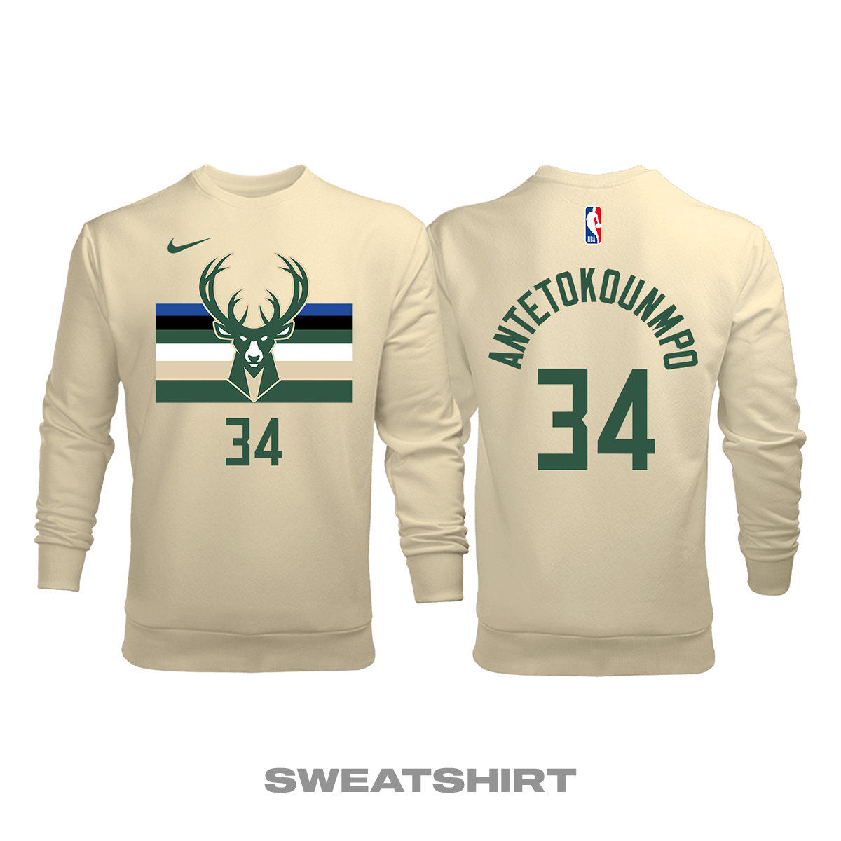 Milwaukee Bucks: City Edition 2017/2018 Sweatshirt M