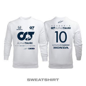 Scuderia AlphaTauri: White Edition 2021 Sweatshirt