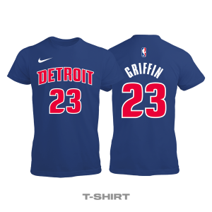 Detroit Pistons: Icon Edition 2018/2019 Tişört 3XL
