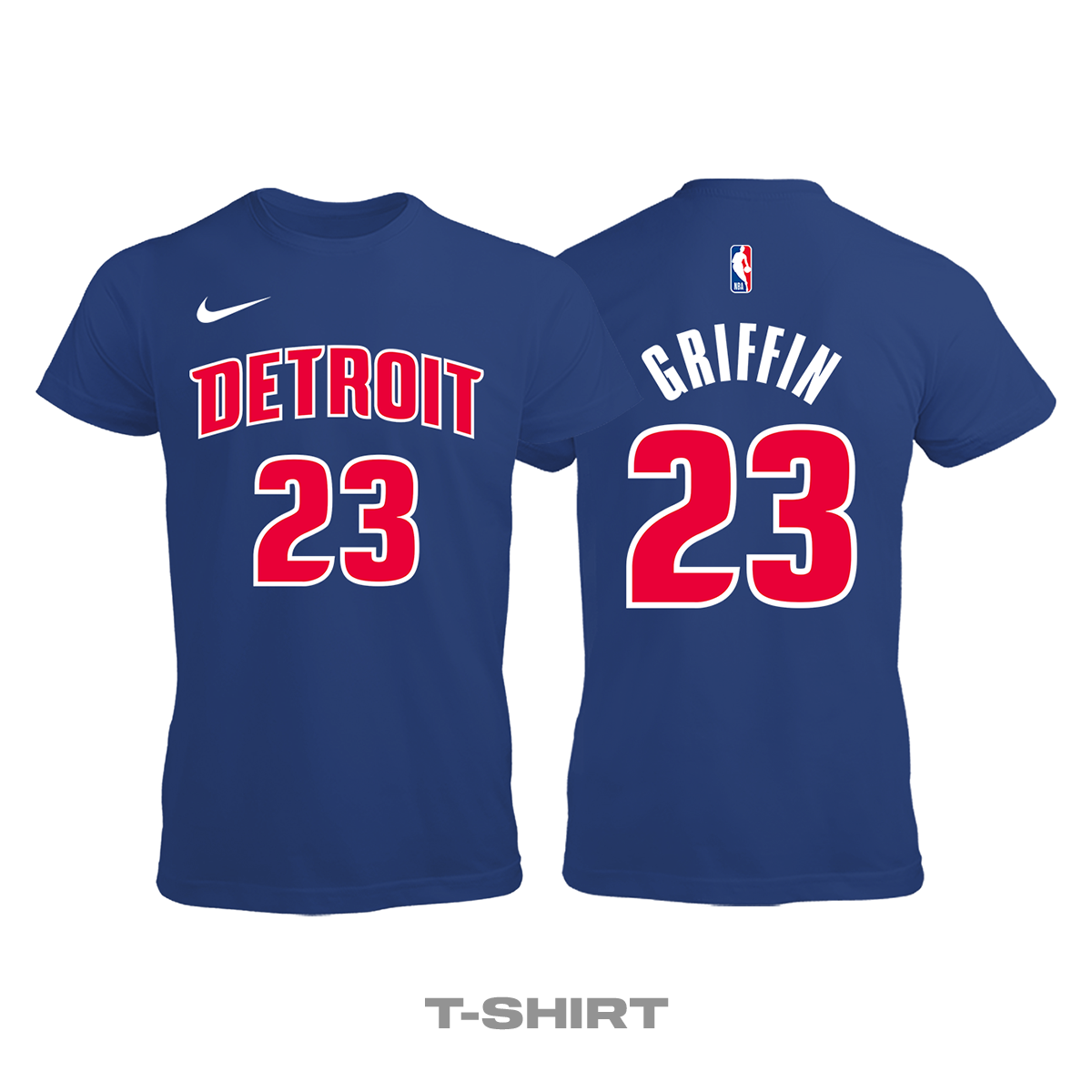 Detroit Pistons: Icon Edition 2018/2019 Tişört 4XL