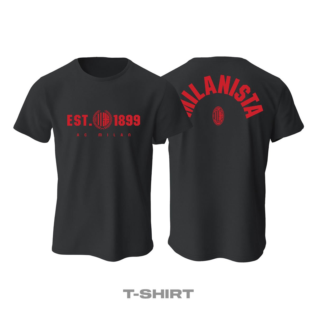 ACMilan: MILANISTA 2025 - Black Edition Tişört