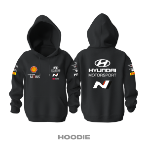 Hyundai Motorsport N: Black Edition 2024 Kapüşonlu Hoodie