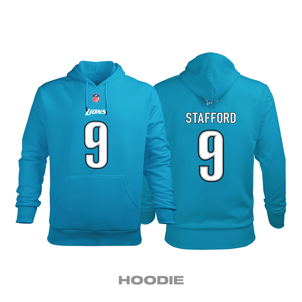 Detroit Lions: Home Edition 2020/2021 Kapüşonlu Hoodie 3XL