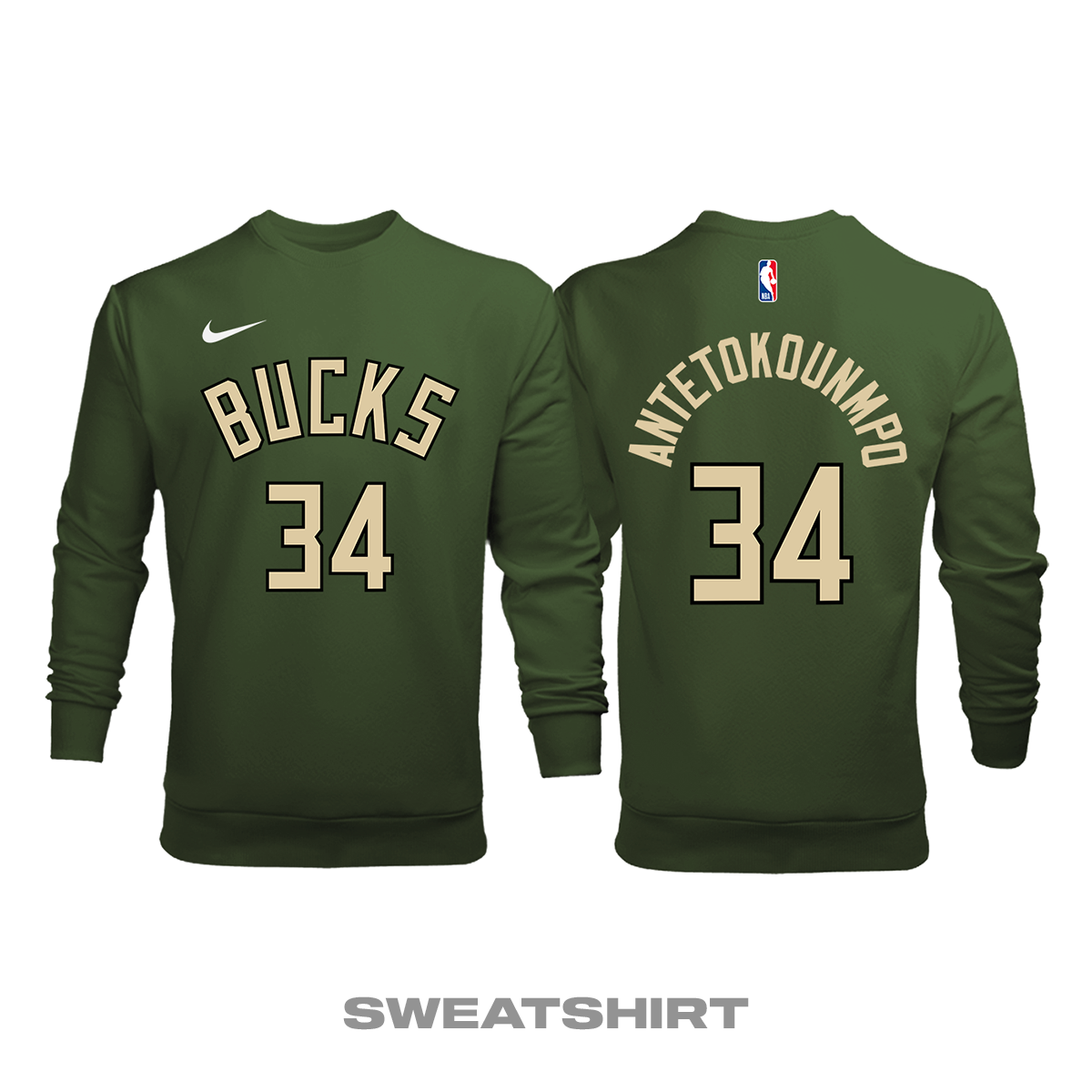 Milwaukee Bucks: Earned Edition 2020/2021 Sweatshirt 2XL