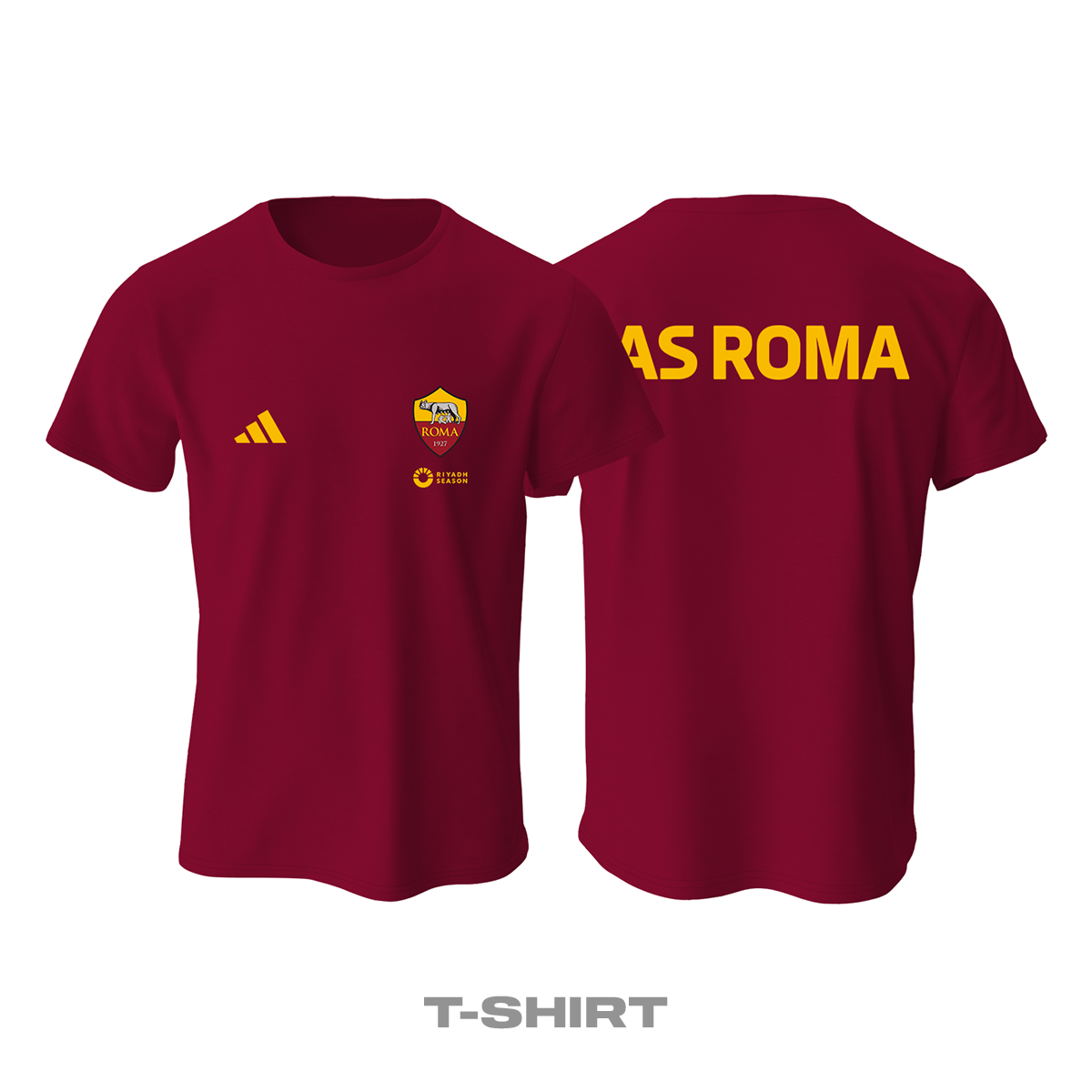 AS Roma: Club Culture Series - Giallo Rosso Edition Tişört