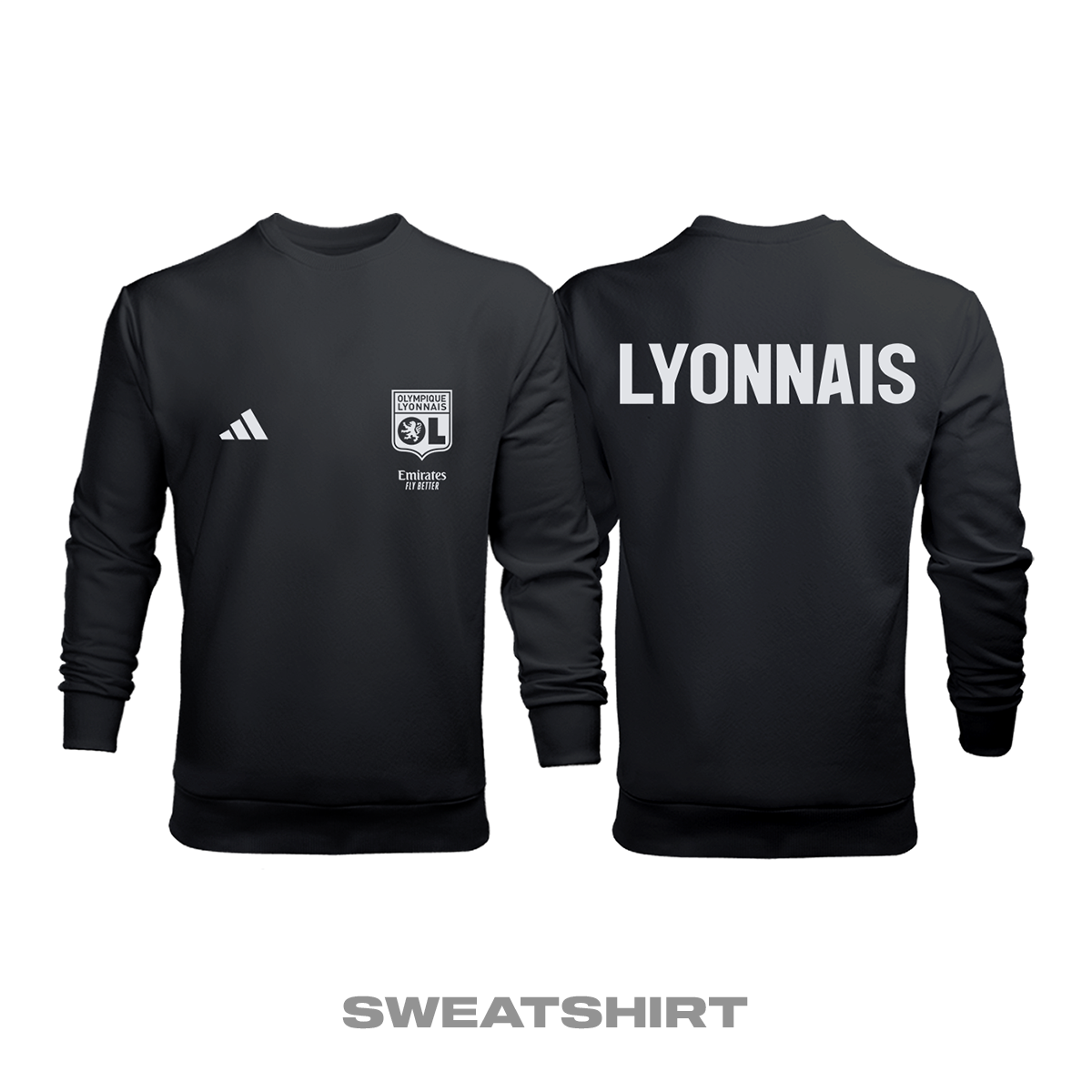 Lyonnais: Club Culture Series - Black Edition Sweatshirt