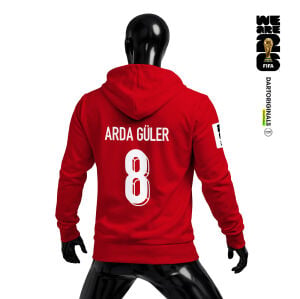 Türkiye: Red Edition - FIFA World Cup™ 2026 Fermuarlı Kapüşonlu Hoodie